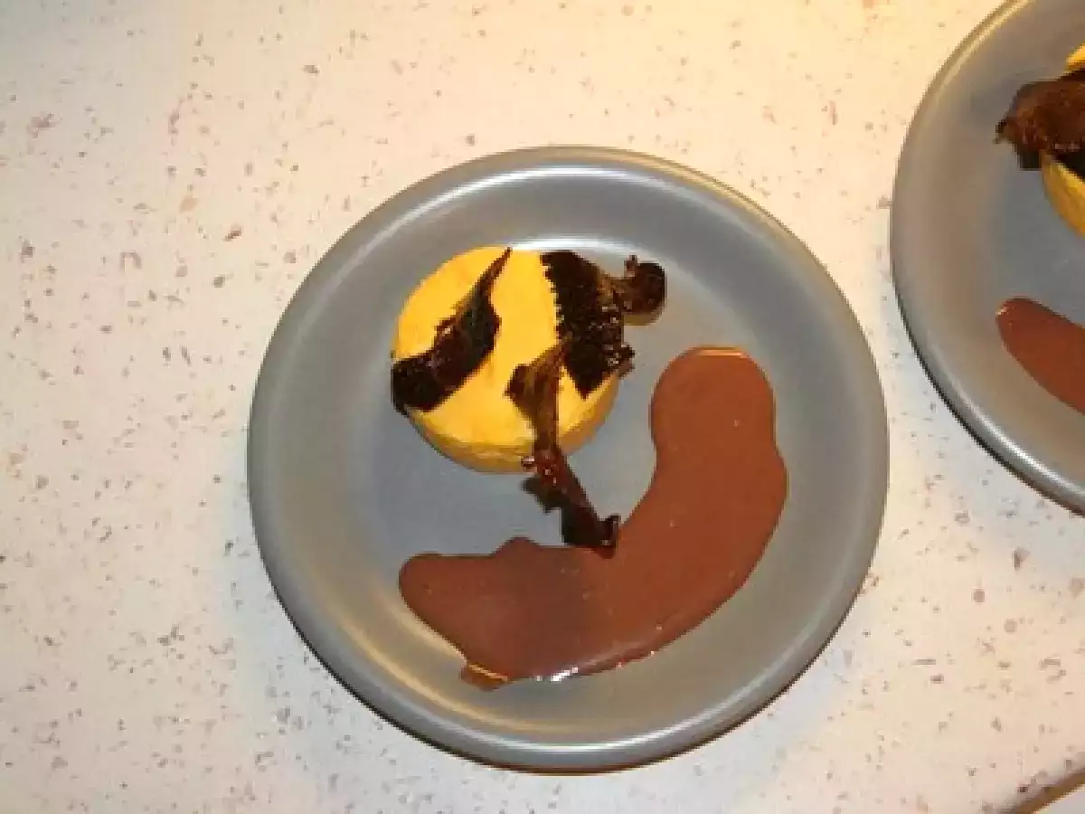 Gâteau de potimarron, nougatine de café (Michel Bras strikes again) - photo 3