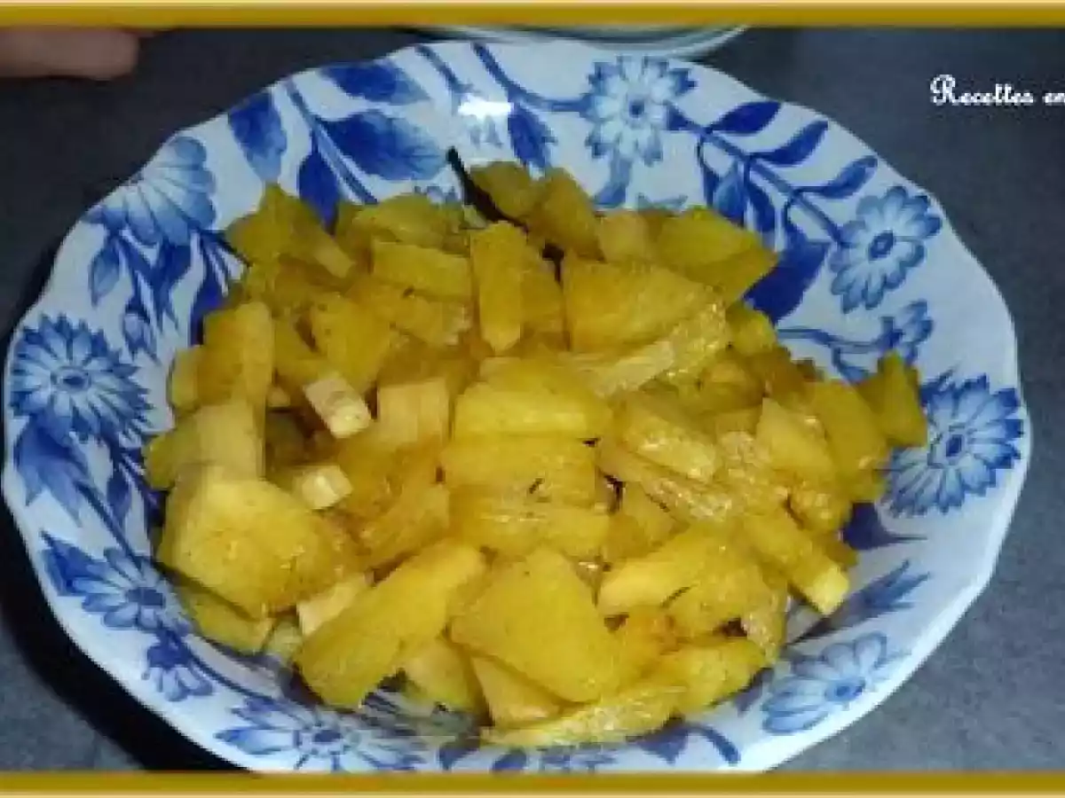 GÂTEAU DE RIZ A L'ANANAS