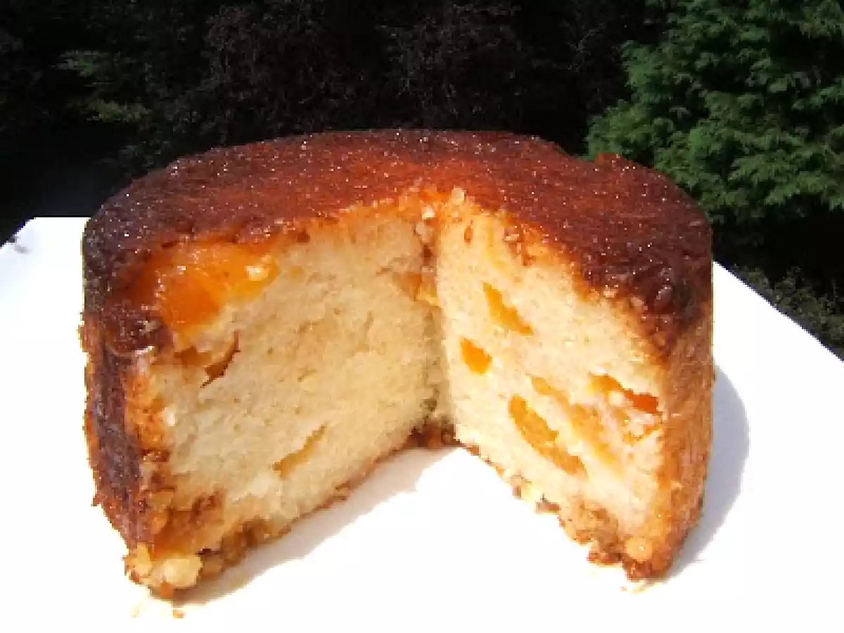 Gâteau de riz au caramel et aux abricots - photo 3