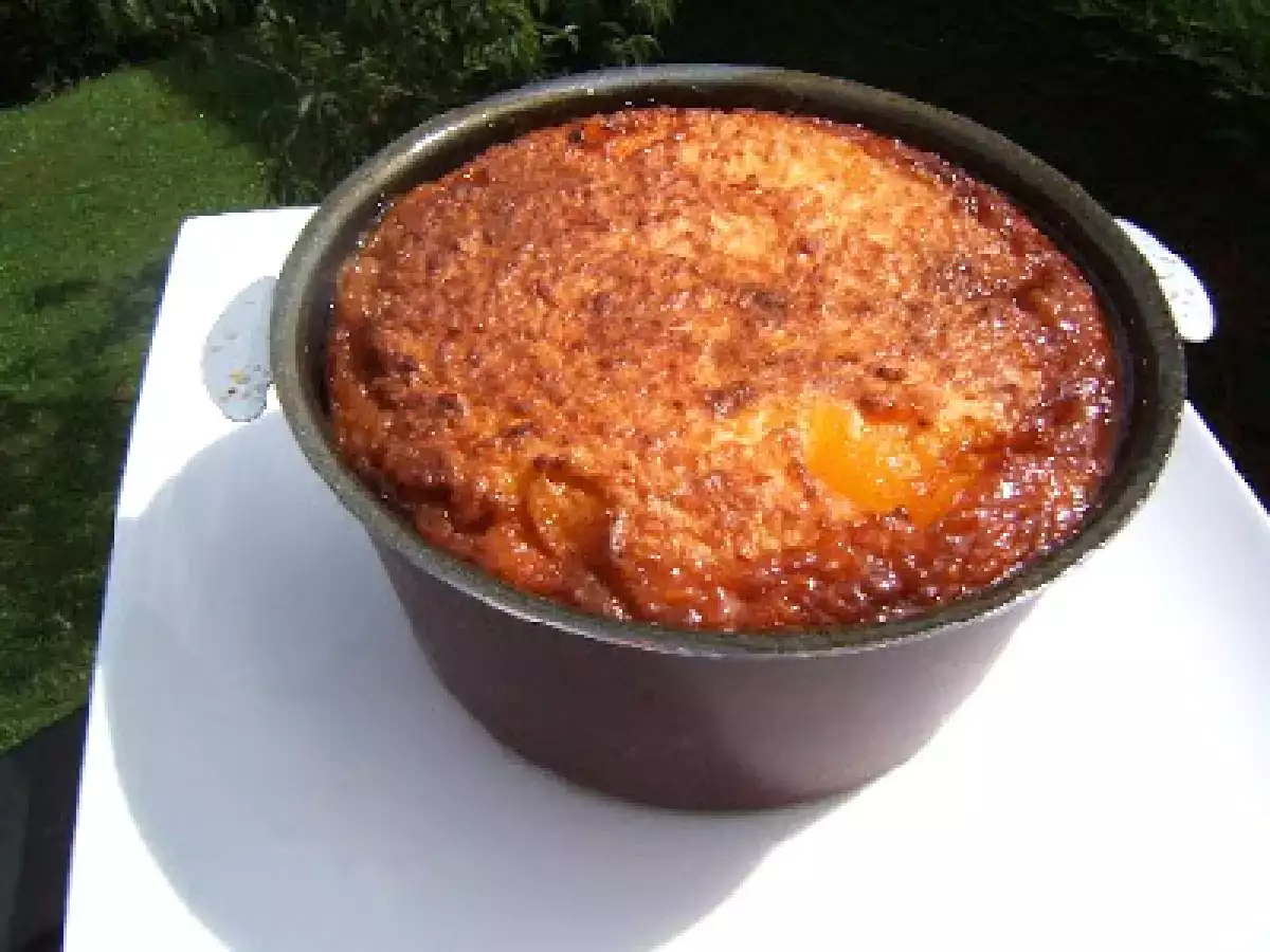 Gâteau de riz au caramel et aux abricots - photo 5