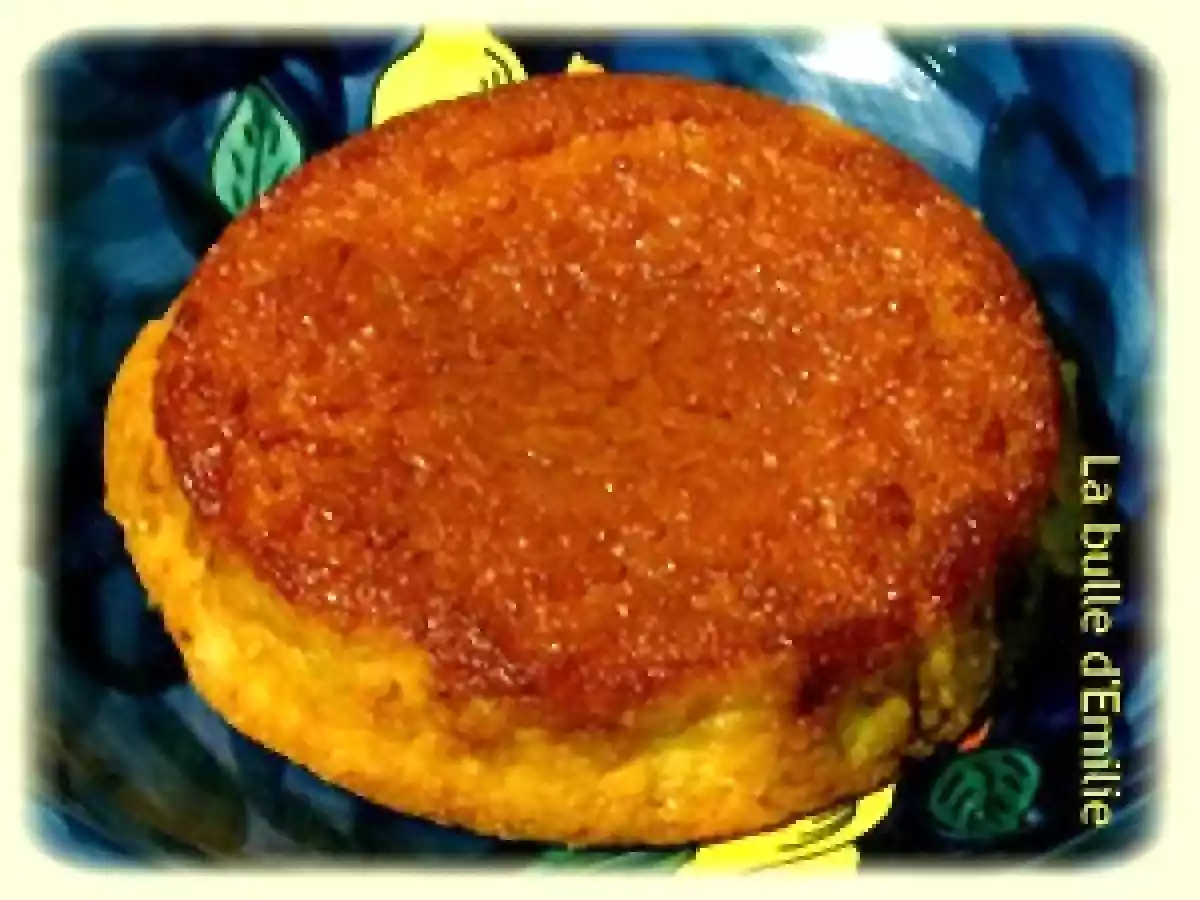 Gateau de riz caramélisé et sa sauce myrtille - photo 2