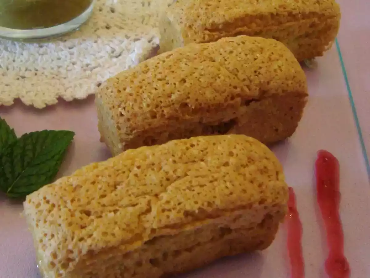 Gâteau de Savoie à la vanille