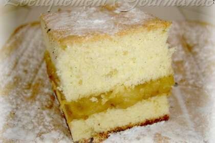 Gateau De Savoie Aux Pommes Flambees Et Speculoos Recette Ptitchef