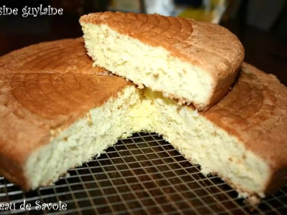 Gâteau de Savoie (recette kitchenaid)
