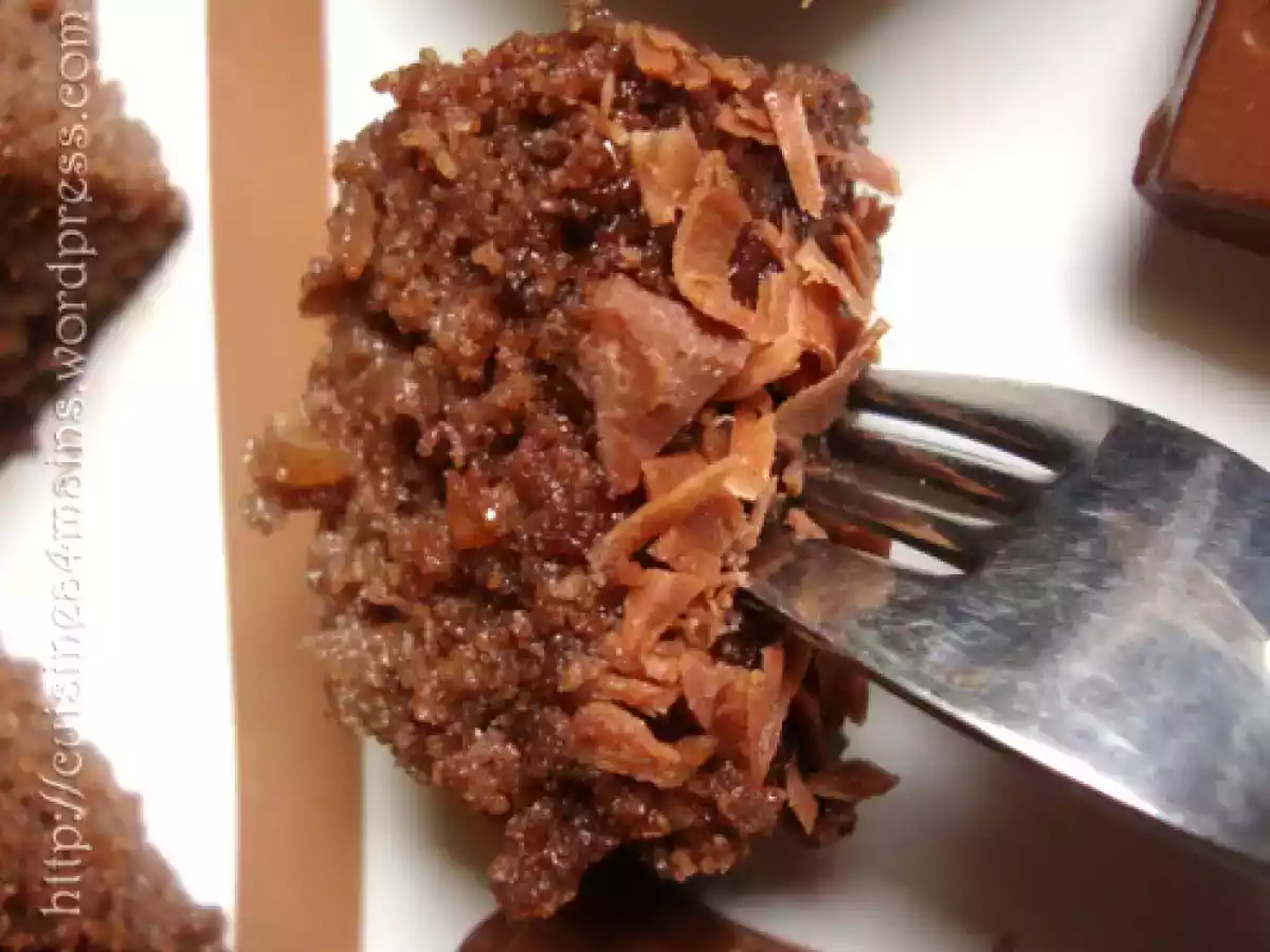 Gâteau de semoule au chocolat - photo 2