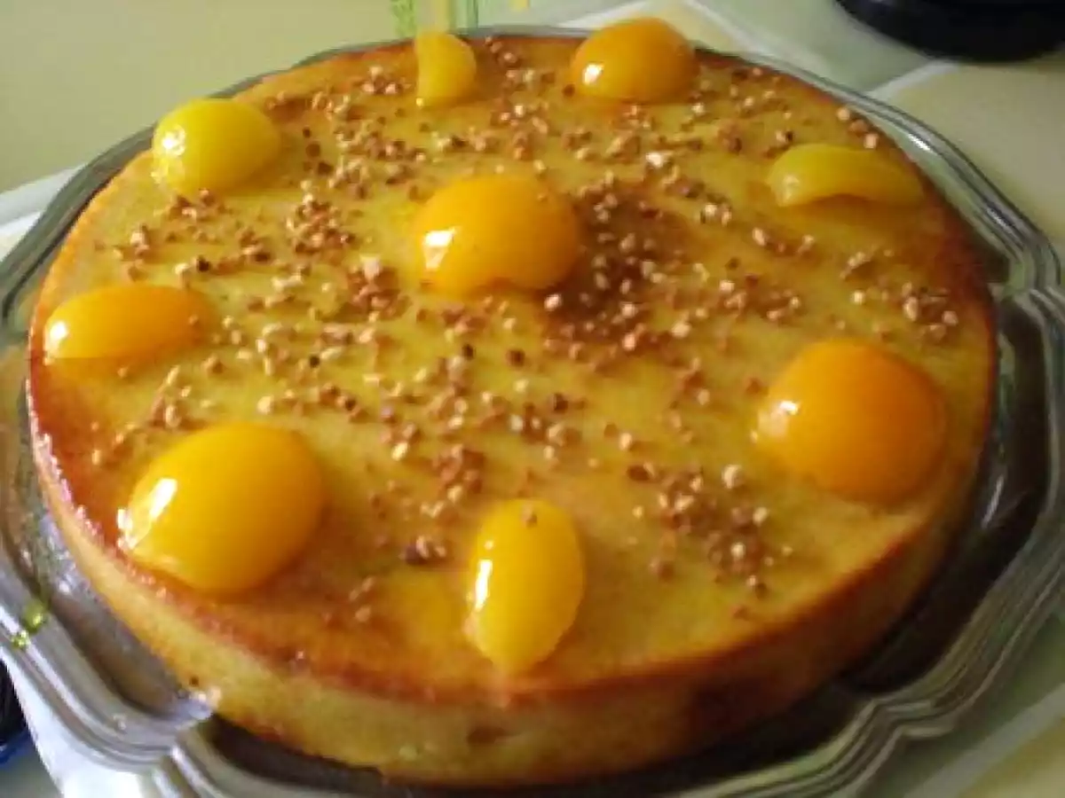 GATEAU DE SEMOULE AUX ABRICOTS - photo 3