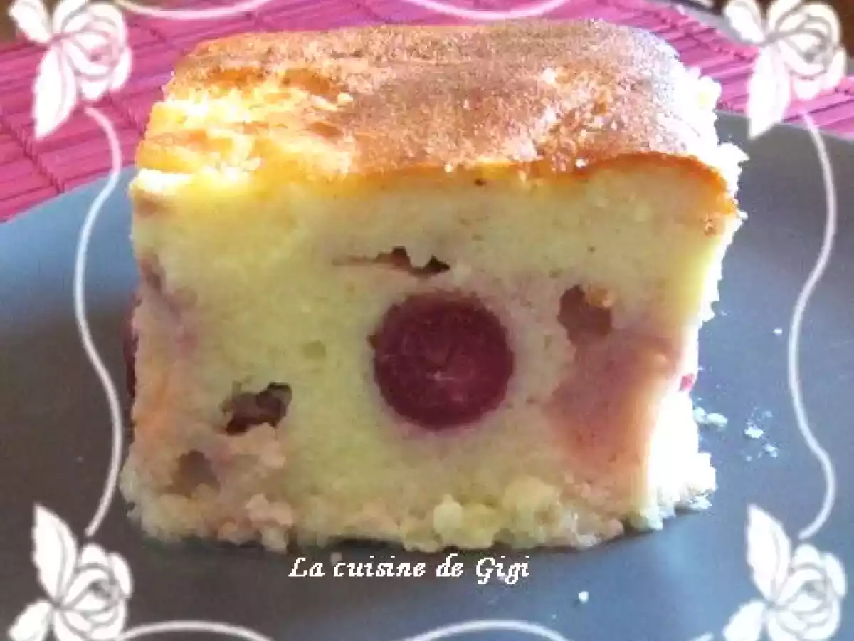 Gâteau de semoule aux cerises - photo 2