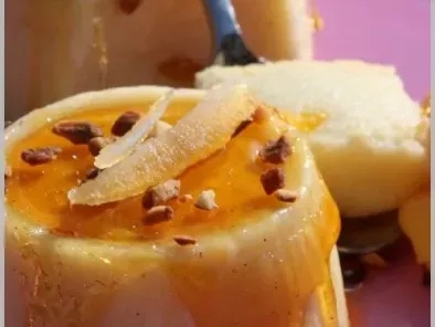 Gâteau de semoule aux citrons confits & Abricots secs
