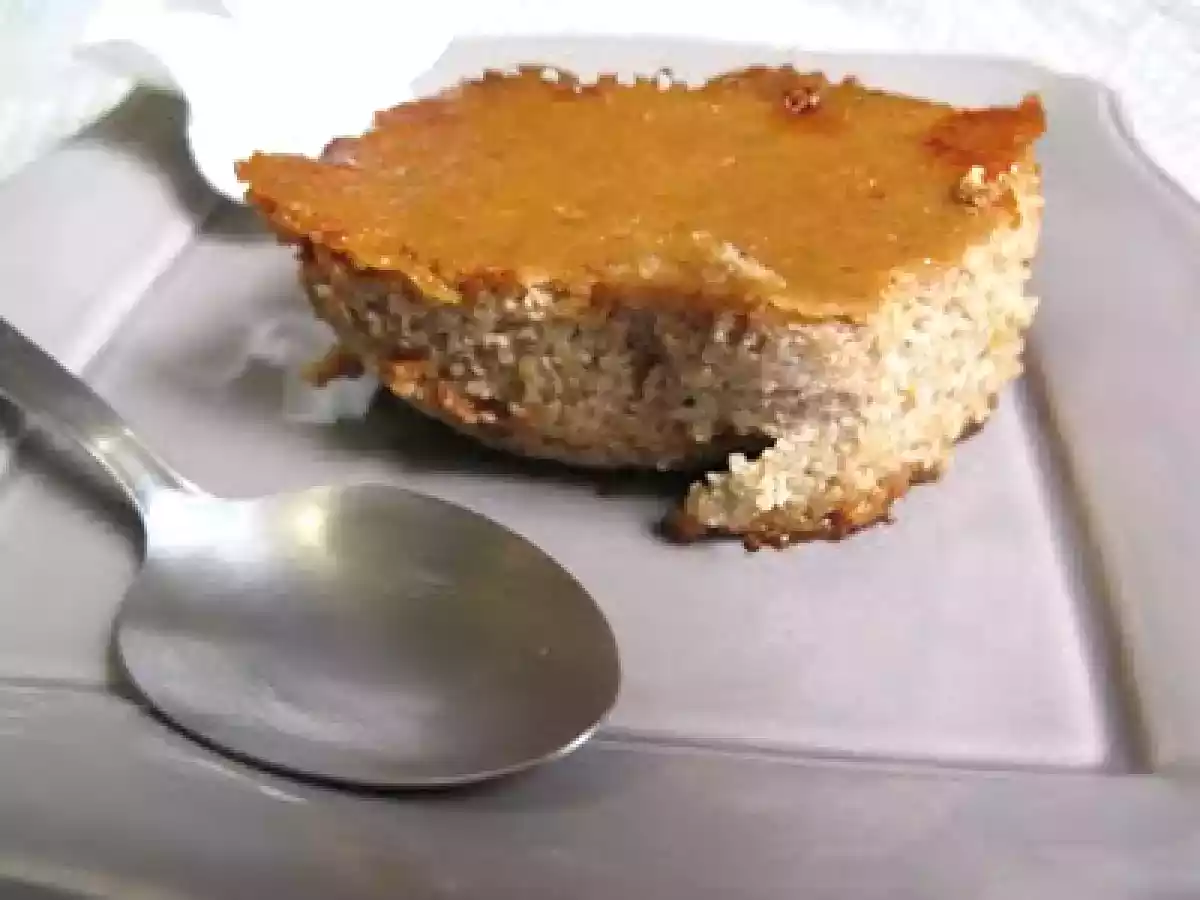 Gâteau de semoule de fonio et lait d'amande - photo 2