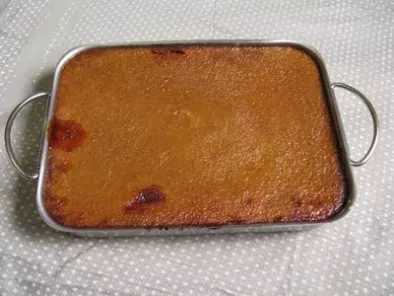Gâteau de semoule de fonio et lait d'amande