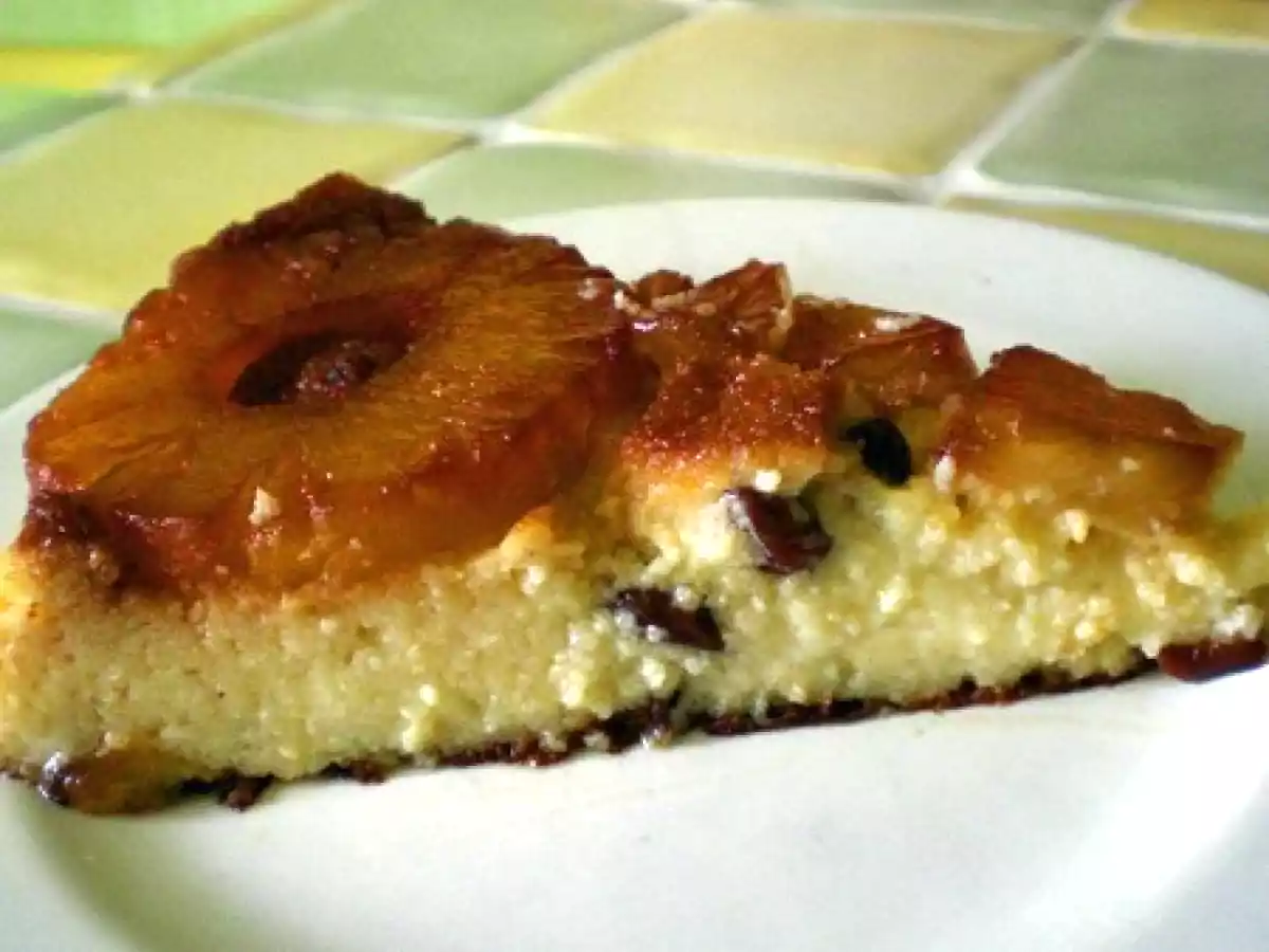 GATEAU DE SEMOULE RENVERSE A L'ANANAS - photo 2