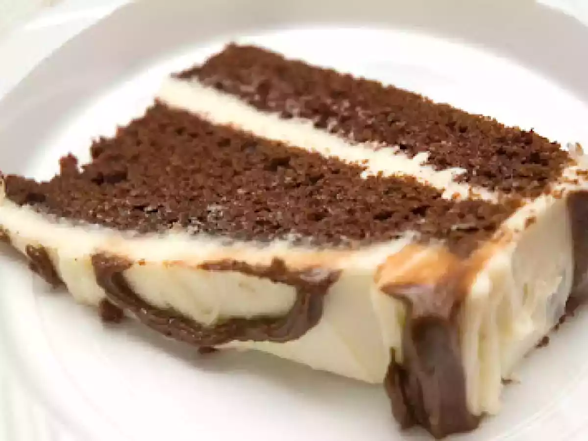 Gâteau décadent aux deux chocolats