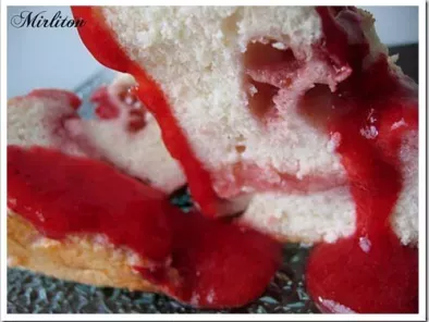 Gâteau des anges à la fraise aussi léger qu' un nuage... - photo 4