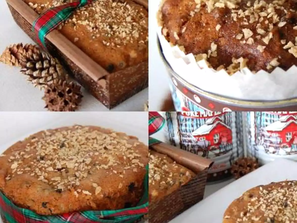 Gâteau du temps des fêtes aux fruits et à l'érable, sans gluten ni lactose