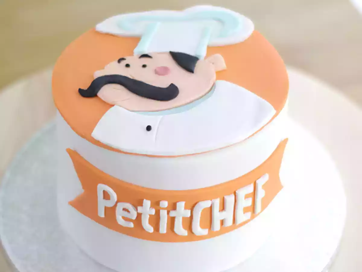 Gâteau en pâte à sucre PtitChef pas à pas et en video - photo 4
