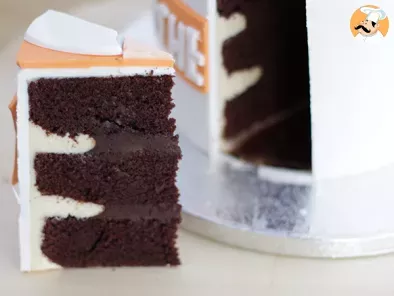 Gâteau en pâte à sucre ptitchef pas à pas et en video - Recette Ptitchef