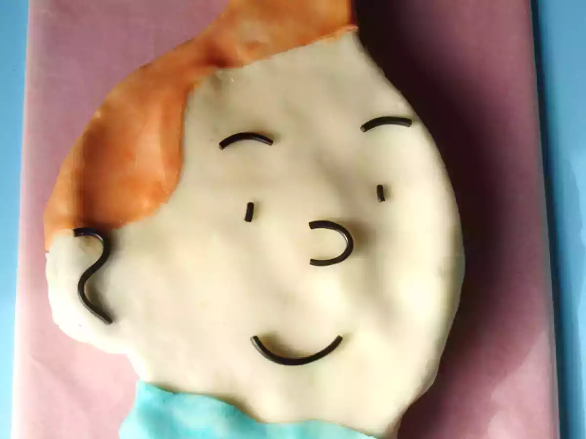 Gateau en tête de Tintin - photo 2