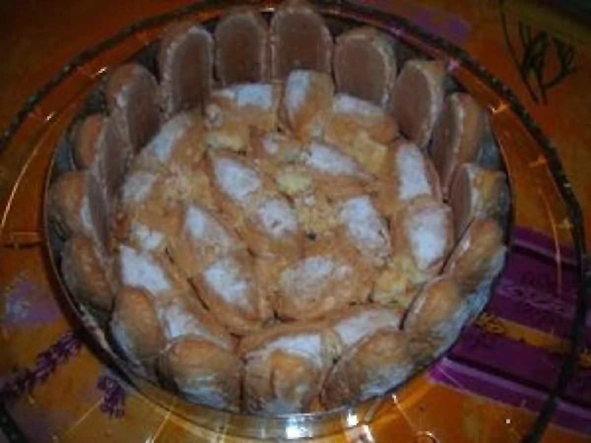 Gâteau (entremet) vanille & Bailey's décor façon Charlotte - photo 3