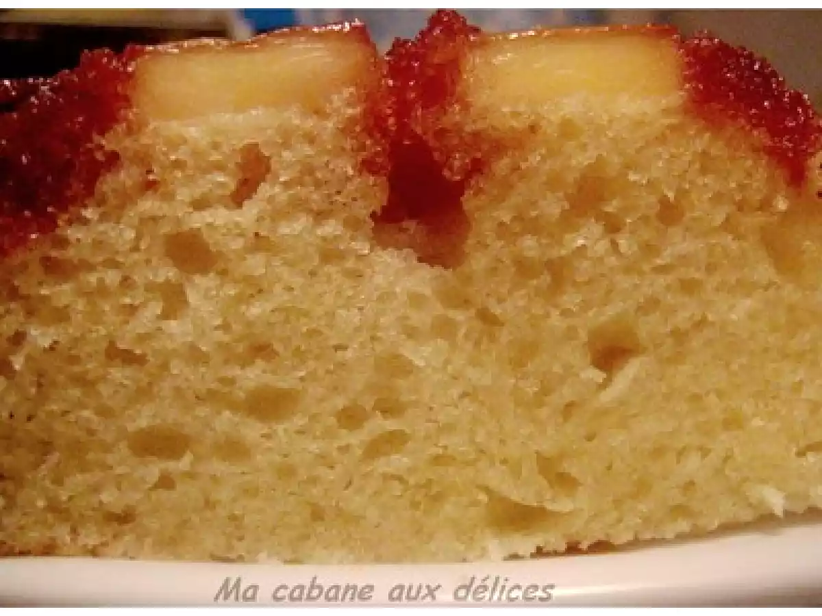 Gâteau exotique à l'ananas et noix de coco - photo 3