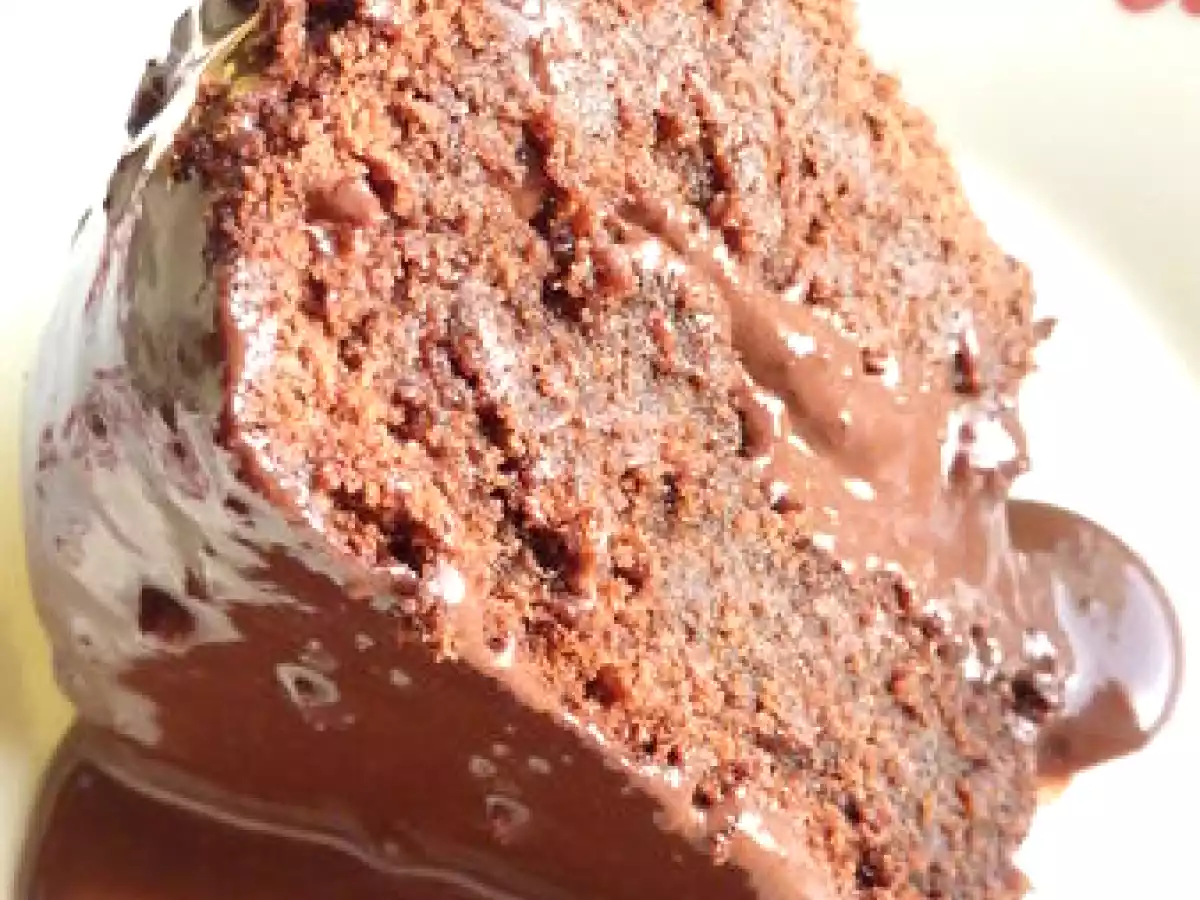 Gâteau extra chocolat pour Pâques.