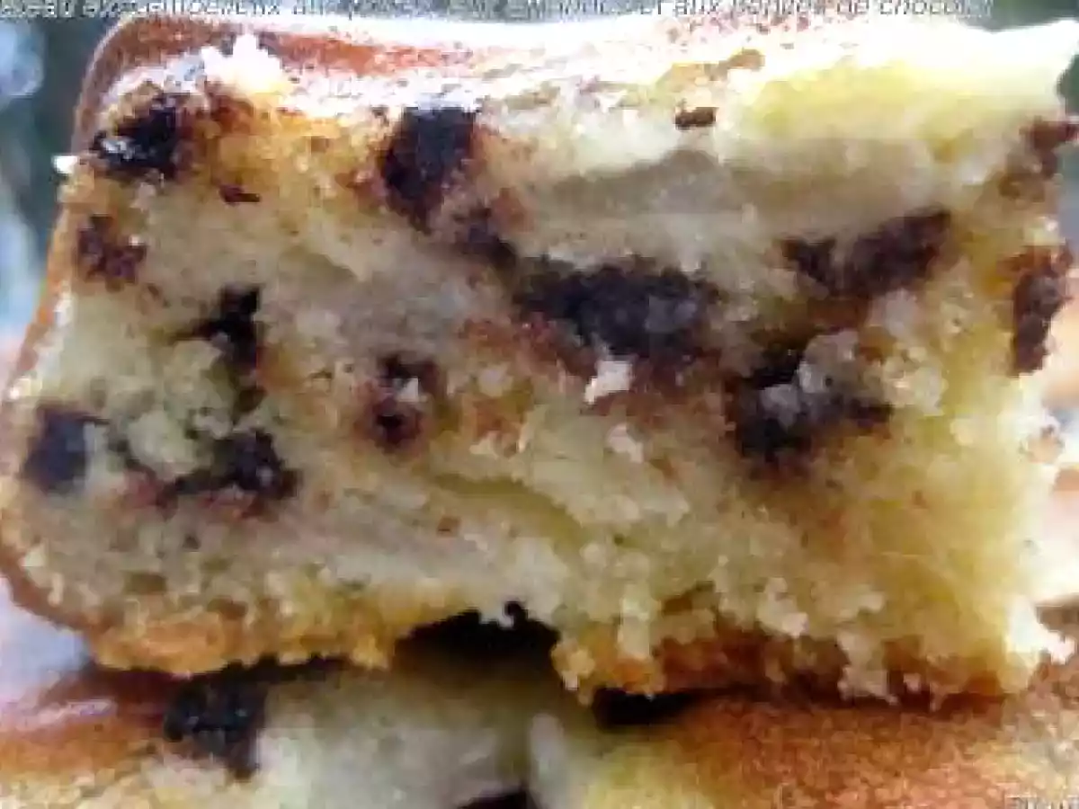 Gâteau extra-moelleux aux poires, amandes et pépites de chocolat - photo 2