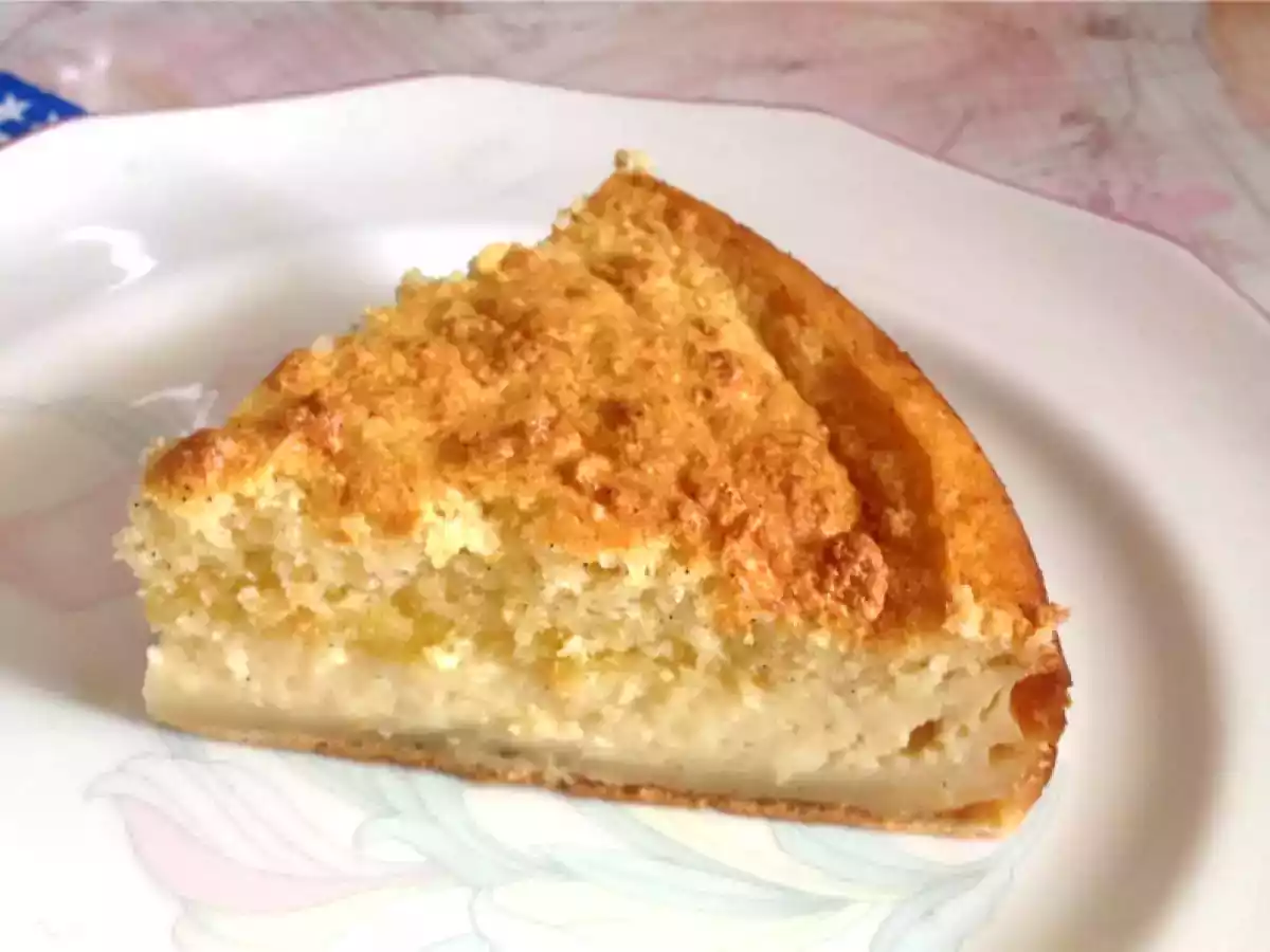 Gâteau-flan à la vanille