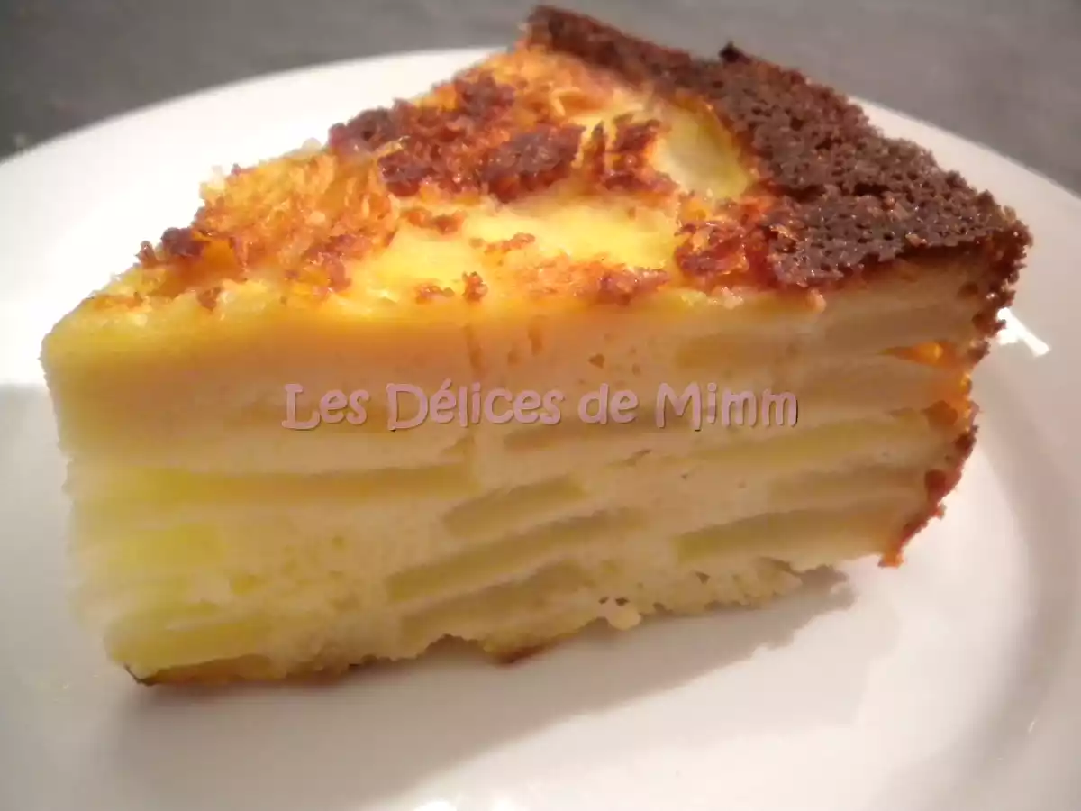 Gâteau-flan aux pommes