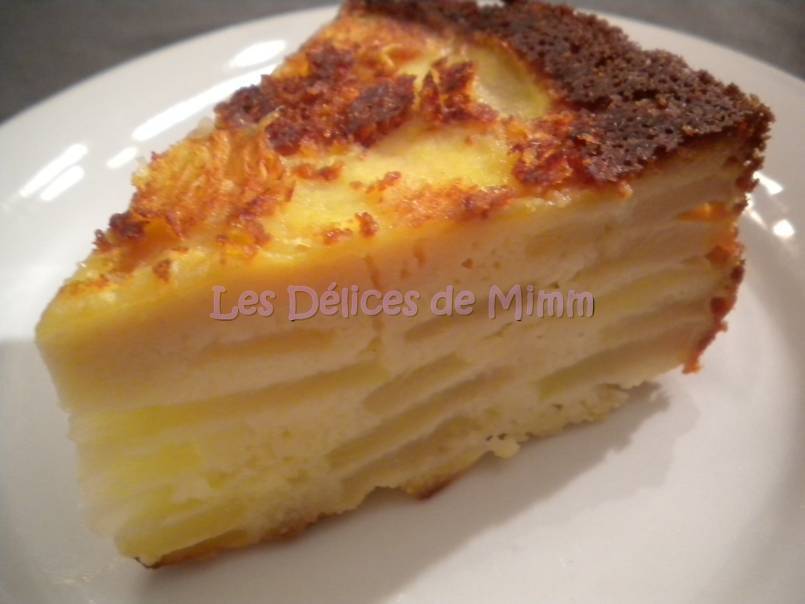 Gâteau-flan aux pommes - photo 2