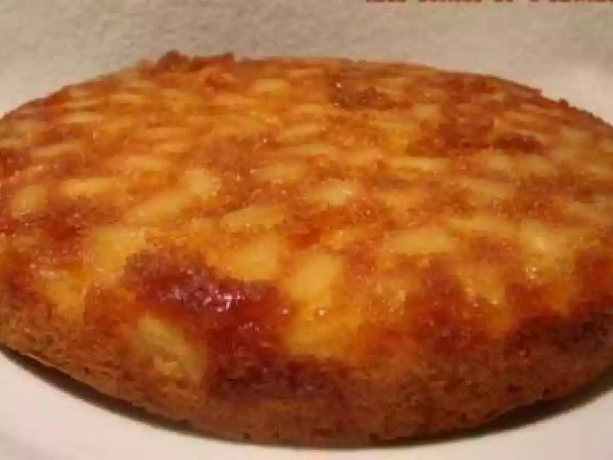 Gâteau fondant à l'ananas