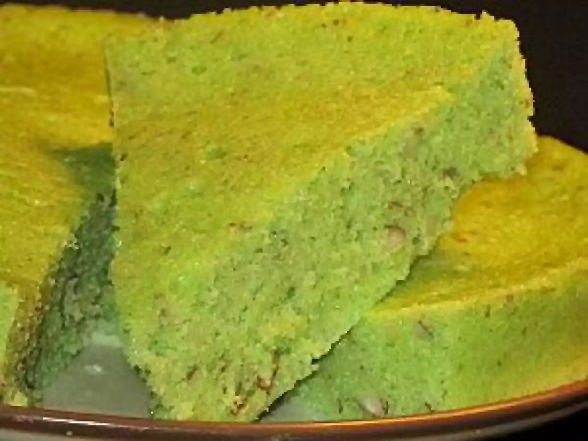 Gateau fondant a l'avocat