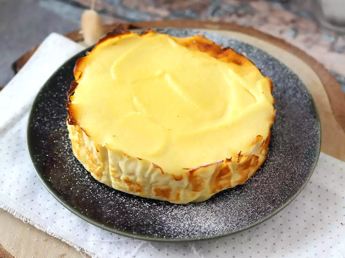 Gâteau fondant à la ricotta économique et avec seulement 4 ingrédients - photo 3
