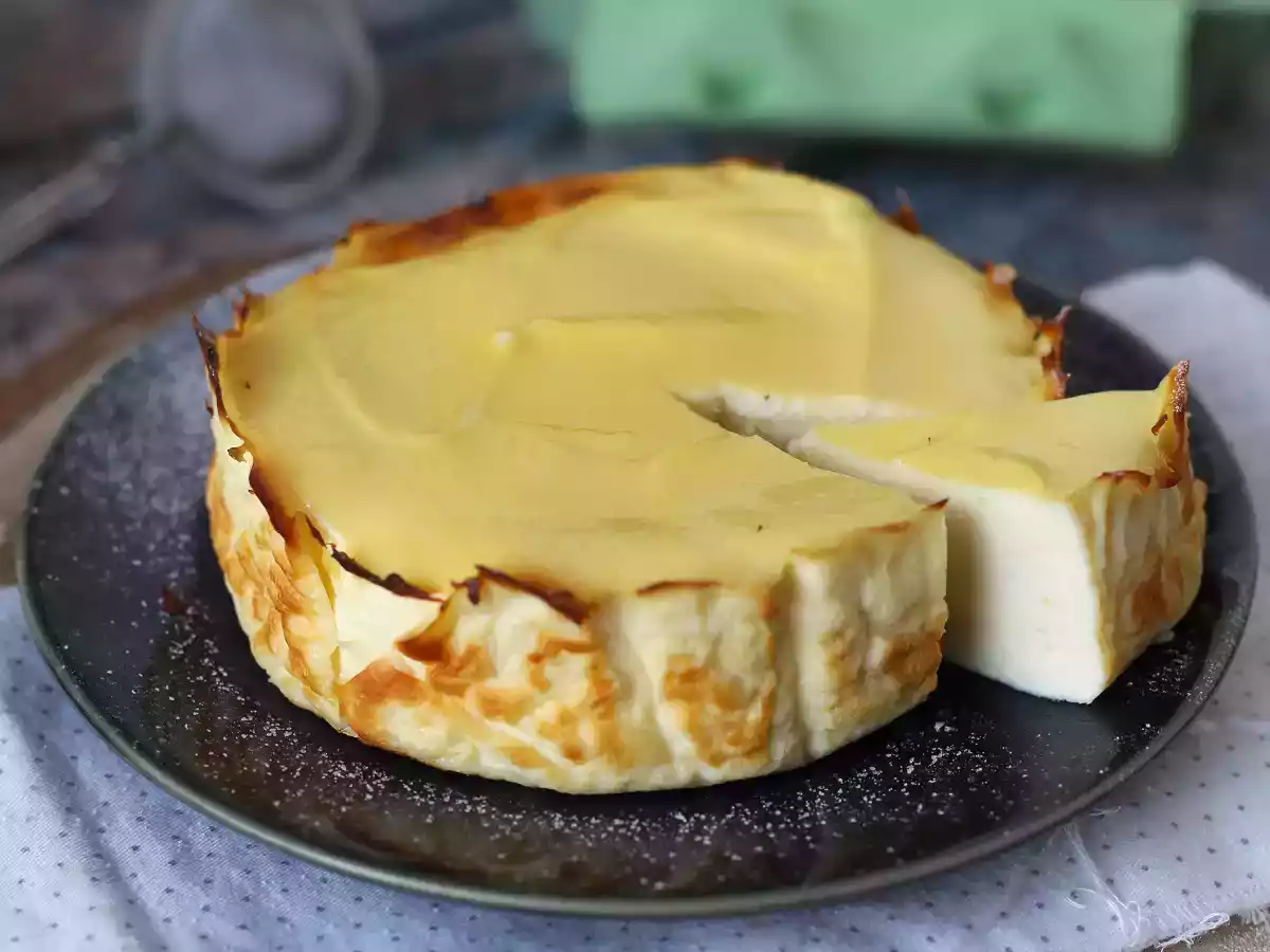 Gâteau fondant à la ricotta économique et avec seulement 4 ingrédients - photo 4