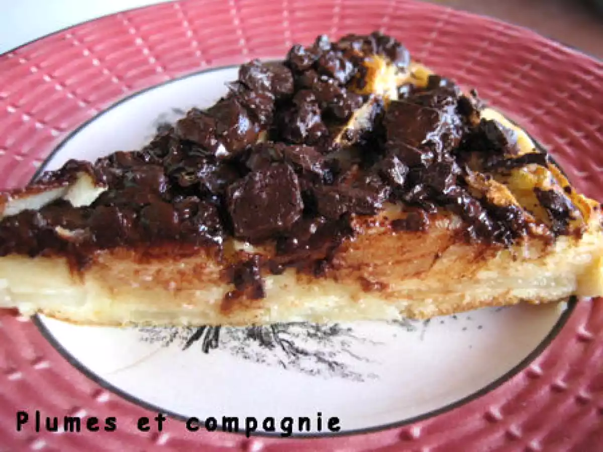 Gâteau fondant aux pommes et croûte de chocolat - photo 3