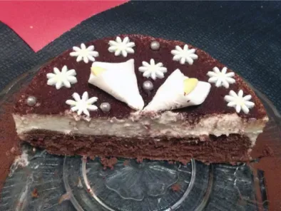 Gâteau fondant chocolat et mousse de poires - photo 3
