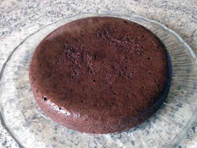Gâteau fondant chocolat et mousse de poires - photo 4