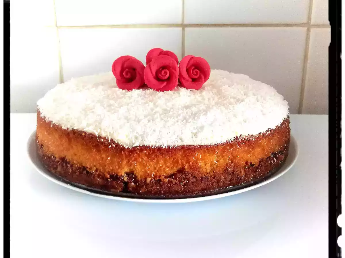 Gâteau fondant de polenta au citron et sa chantilly coco - photo 2