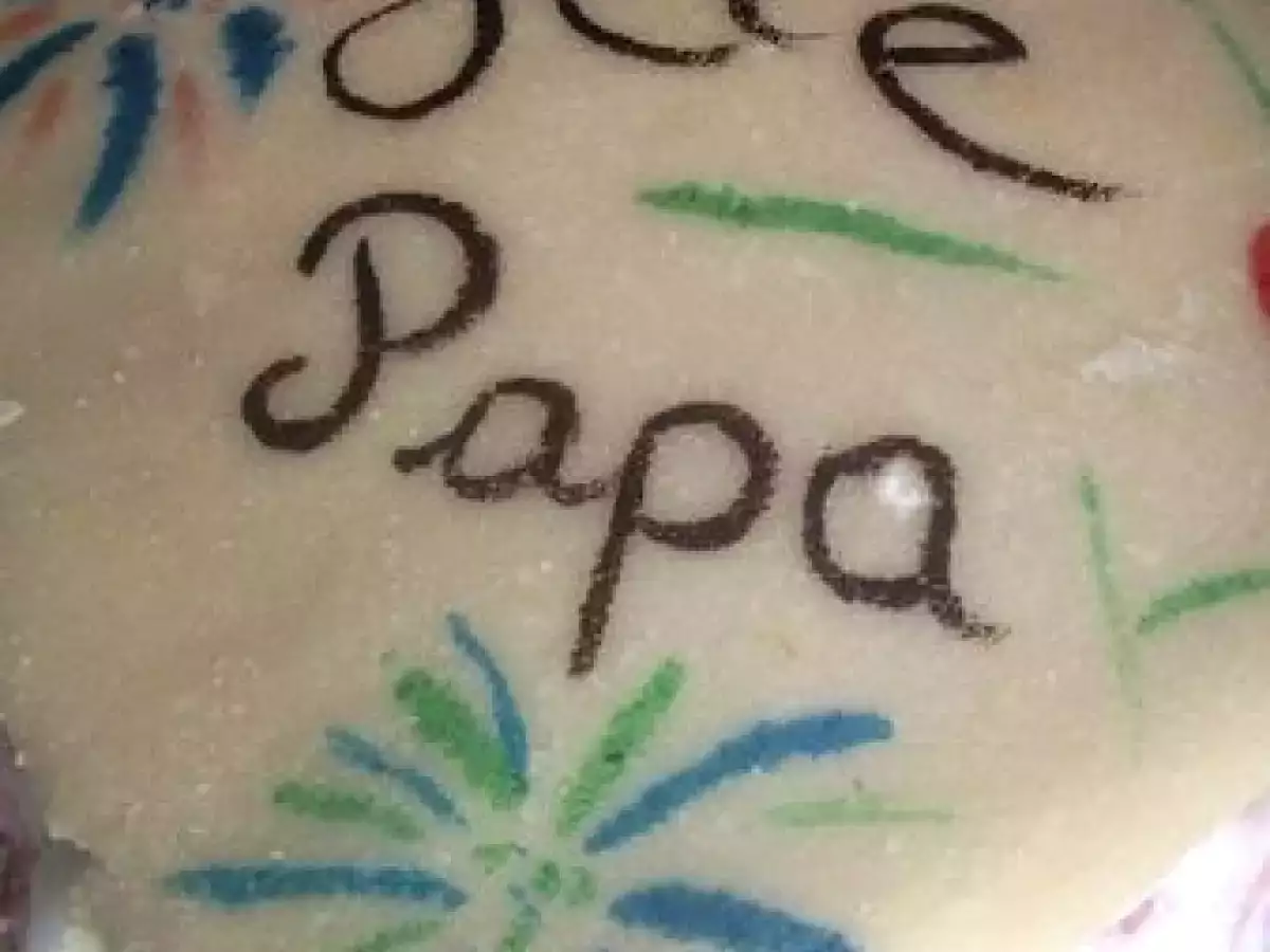 Gâteau fraise/framboise pour la fête des papas - photo 2