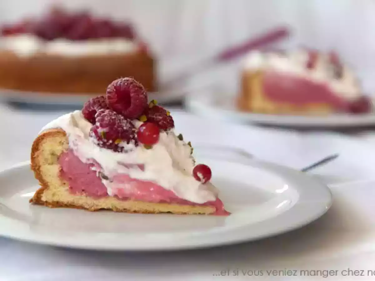 Gâteau glacé aux saveurs de groseilles à maquereau et noix de coco - photo 2
