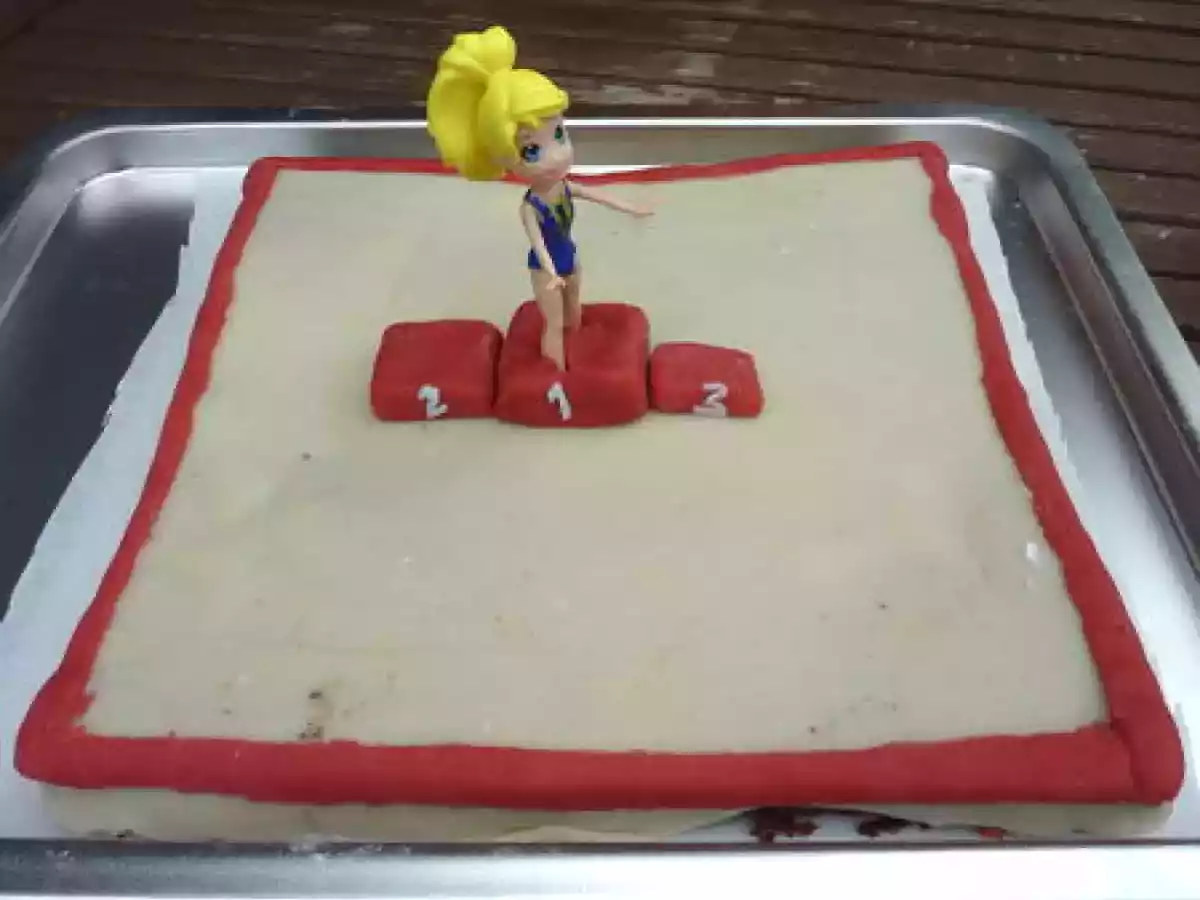 Gâteau gymnastique