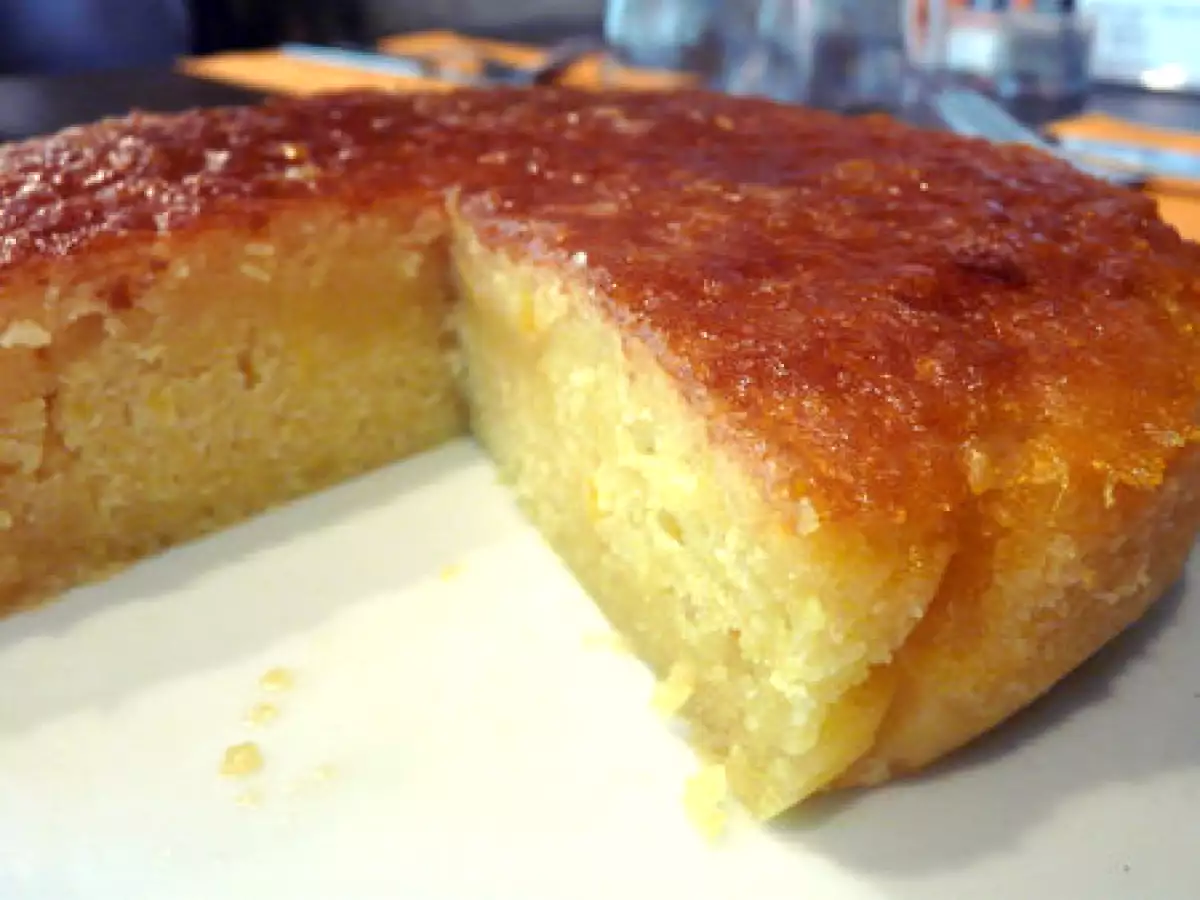 Gâteau humide à l'orange