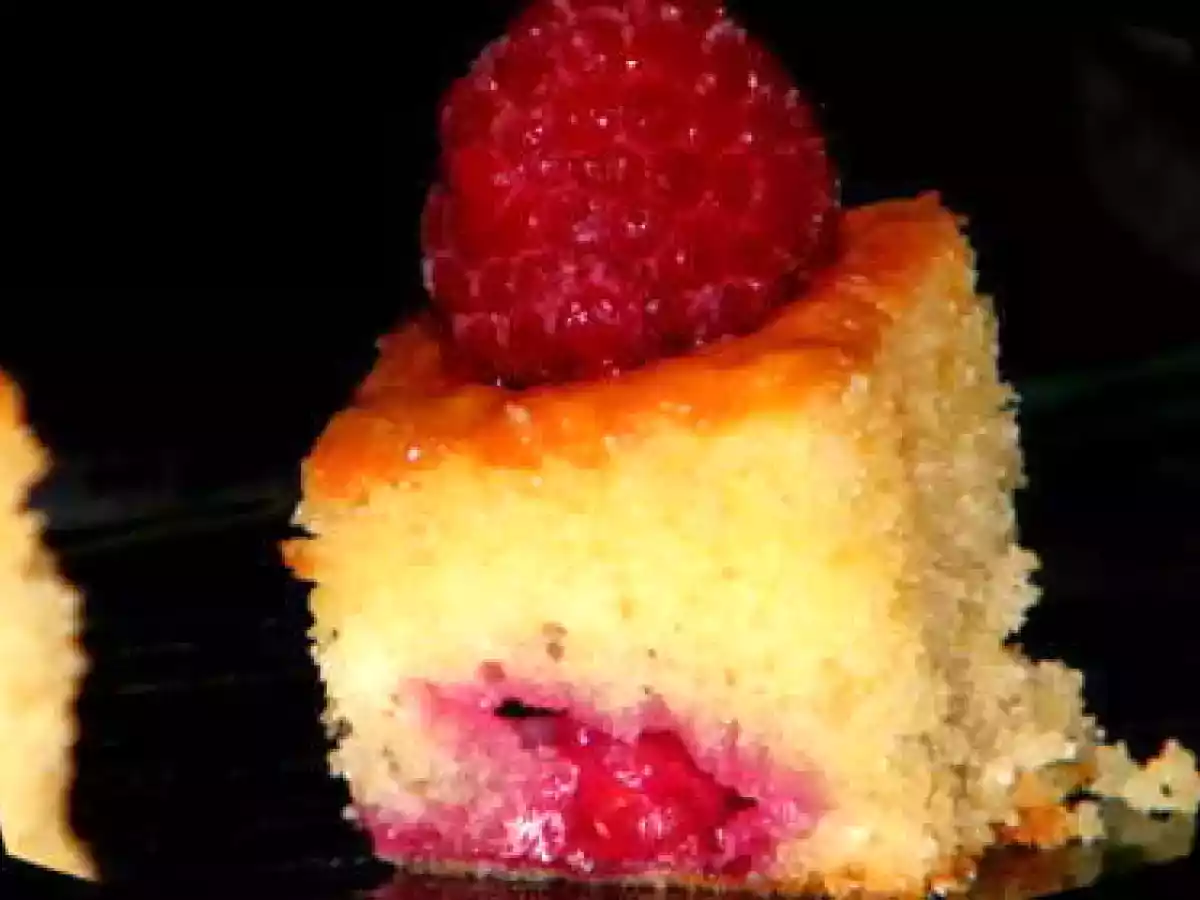Gateau humide agrumes et framboises - photo 2