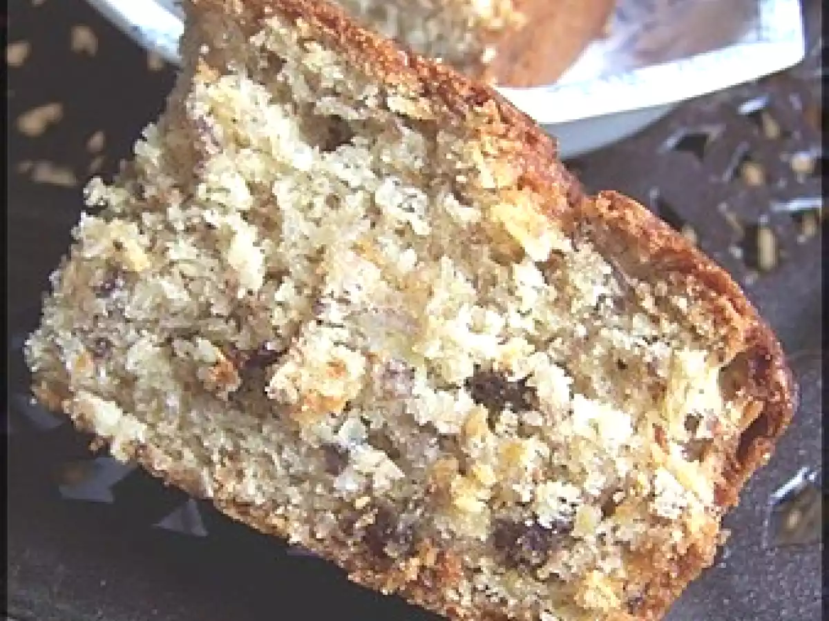 Gâteau humide aux bananes et raisins secs - photo 2