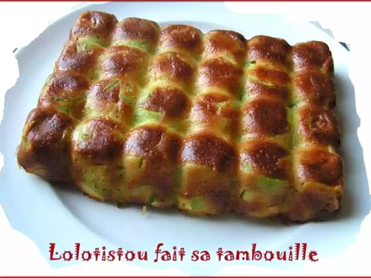 Gateau invisible aux COURGETTES