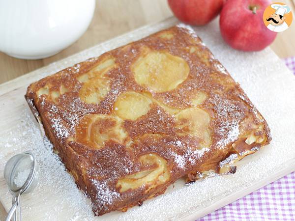 Gâteau invisible aux pommes