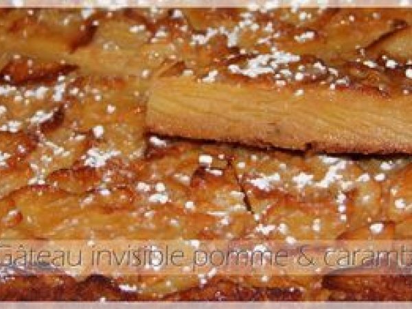 Gateau Invisible Pommes Carambar Recette Ptitchef