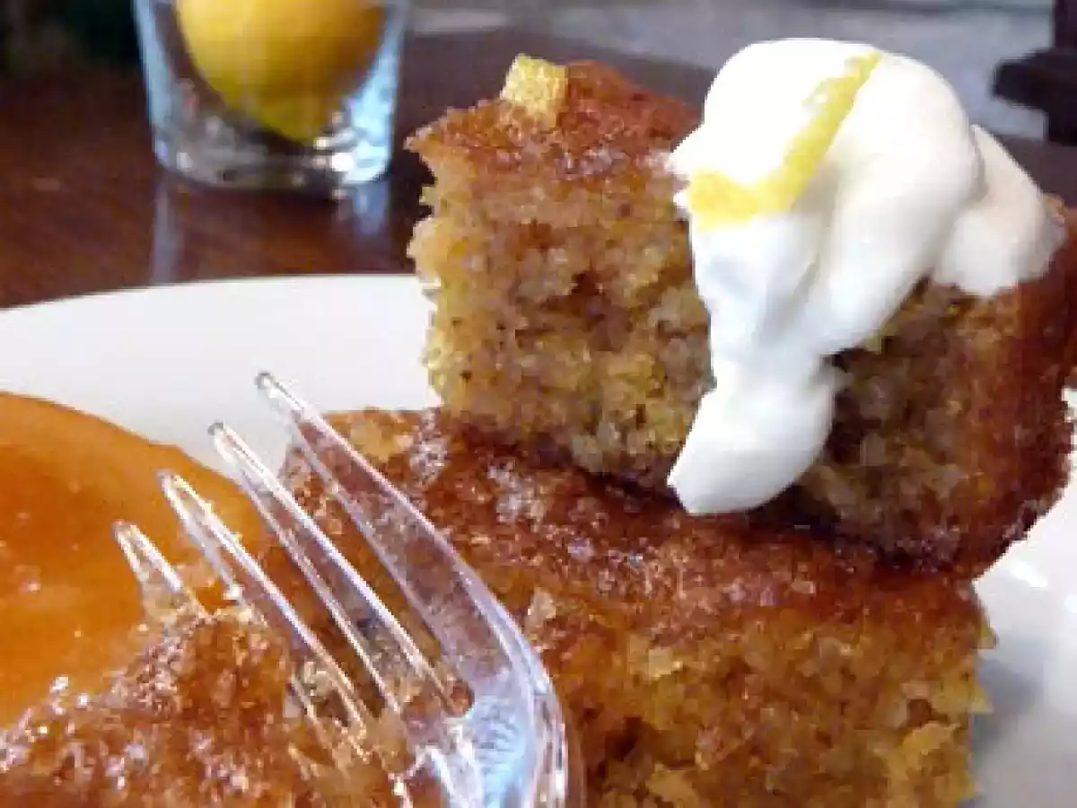 Gâteau italien à l'huile d'olive, au citron (ou à l'orange) et à l'amande - photo 2