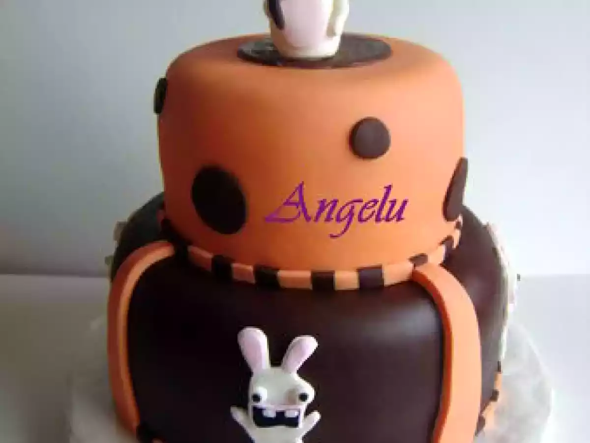 Gâteau Lapins Crétins - photo 4