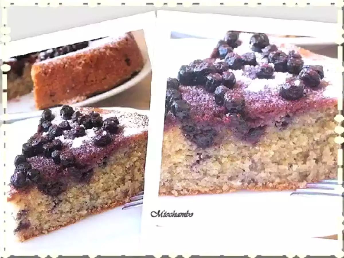 Gâteau léger amandes-myrtilles, 400ème recette ! - photo 2