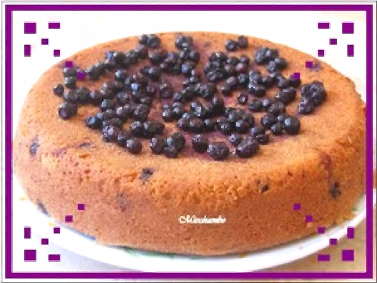 Gâteau léger amandes-myrtilles, 400ème recette ! - photo 4