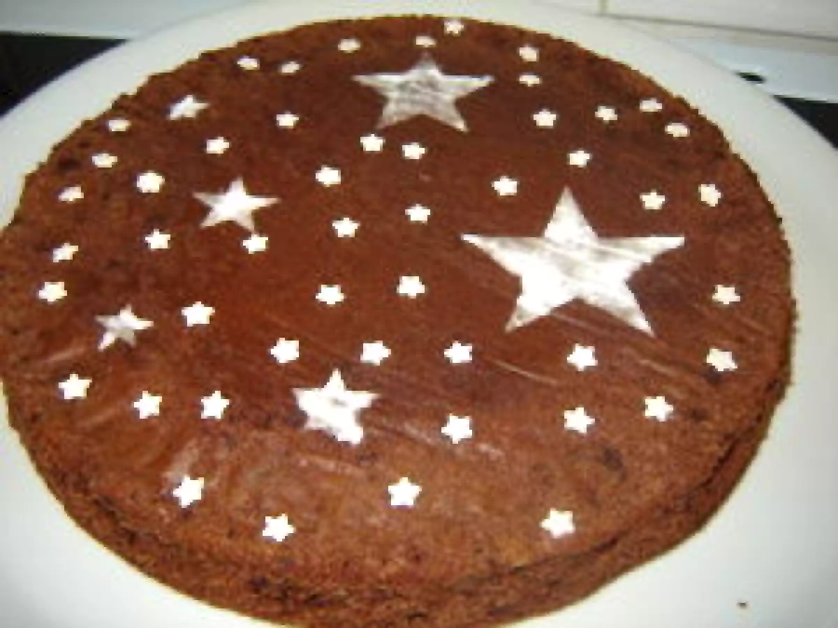 Gâteau léger au chocolat et fromage blanc et 4 ans de notre puce...